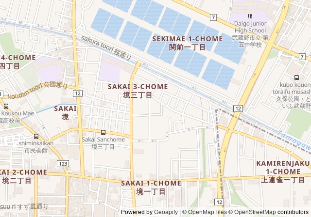 Musashino Municipal Sixth Junior High School Tennis Court — เปิดใน Google Maps