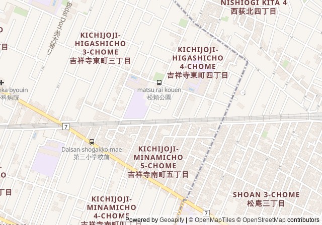 Musashino Municipal Third Junior High School Tennis Court — เปิดใน Google Maps