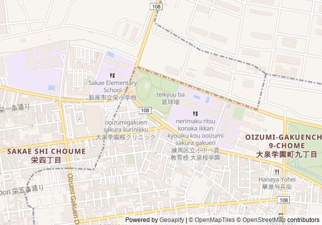 Nerima Ward Oizumigakuencho Kibogaoka Park — เปิดใน Google Maps
