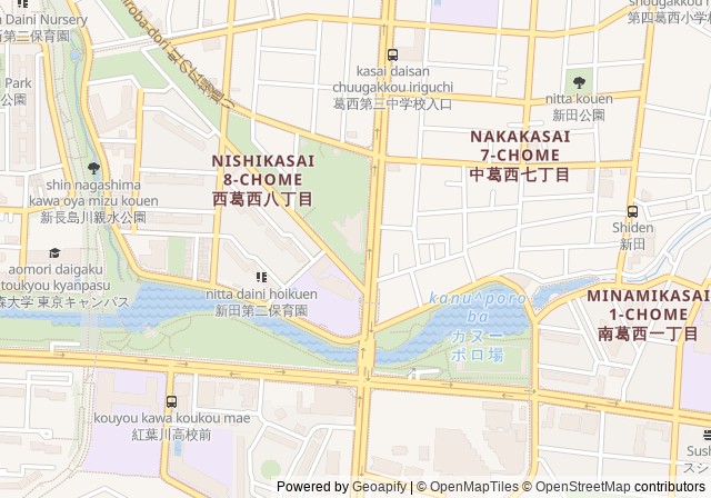 Nishikasai Tennis Court — เปิดใน Google Maps