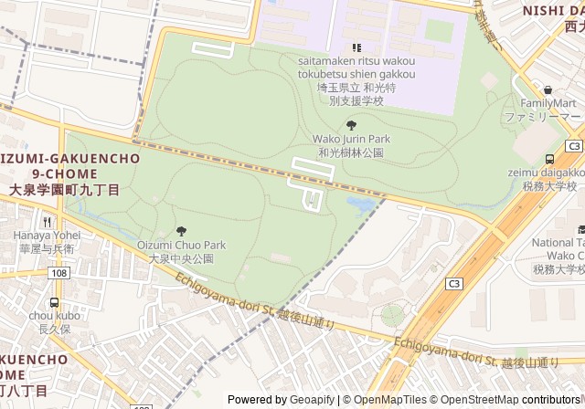 Oizumi Sakura Sports Park Tennis Court — เปิดใน Google Maps