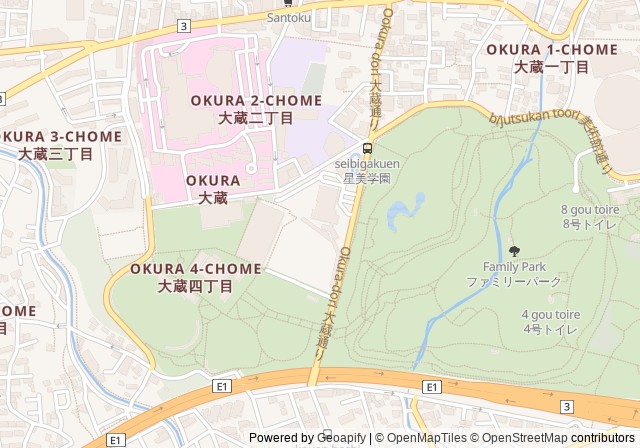 Okura Second Sports Ground — เปิดใน Google Maps