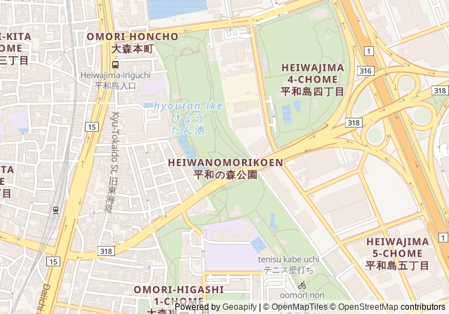 Ota Municipal Heiwa no Mori Park — เปิดใน Google Maps