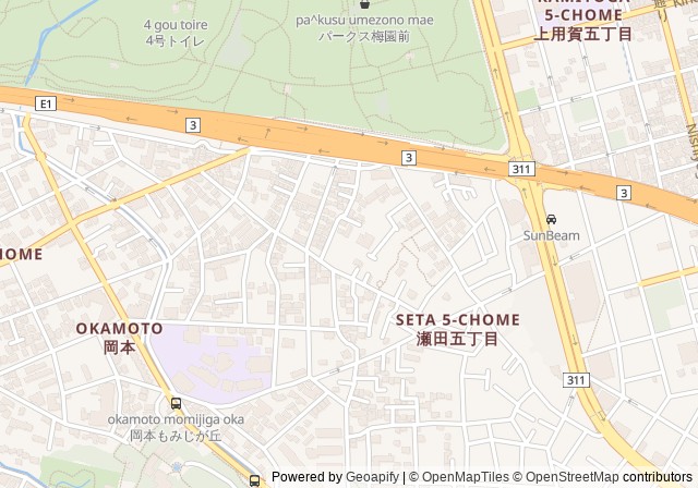 Otsukaen Tennis Court (Seta Tennis School) — เปิดใน Google Maps