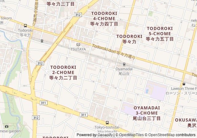 Oyamadai Tennis Court — เปิดใน Google Maps