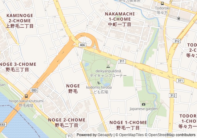 Setagaya Municipal Tamagawa Nogemachi Park — เปิดใน Google Maps
