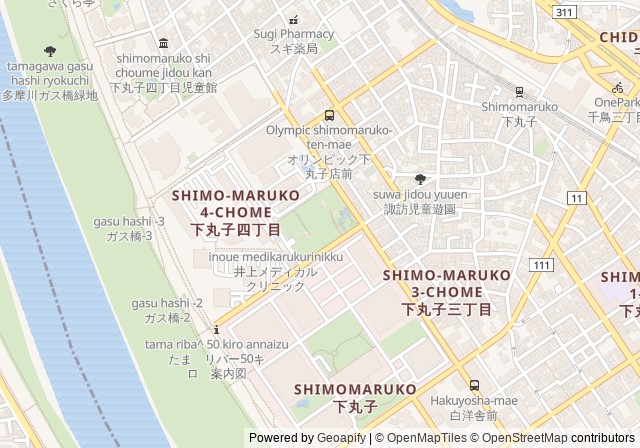 Shimomaruko Park — เปิดใน Google Maps