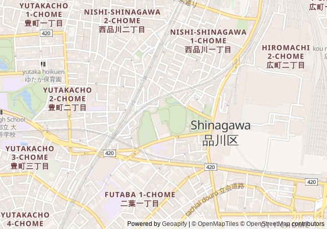Shinagawa Central Park Tennis Courts — เปิดใน Google Maps