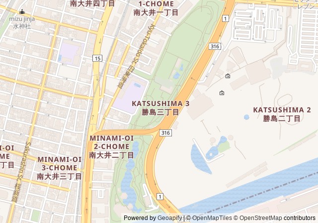 Shinagawa Citizens' Park — เปิดใน Google Maps