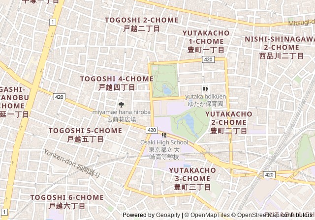 Shinagawa Municipal Togoshi Gymnasium — เปิดใน Google Maps