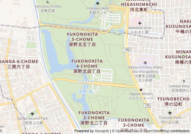 Shinboku Ryokuchi — Google マップで開く
