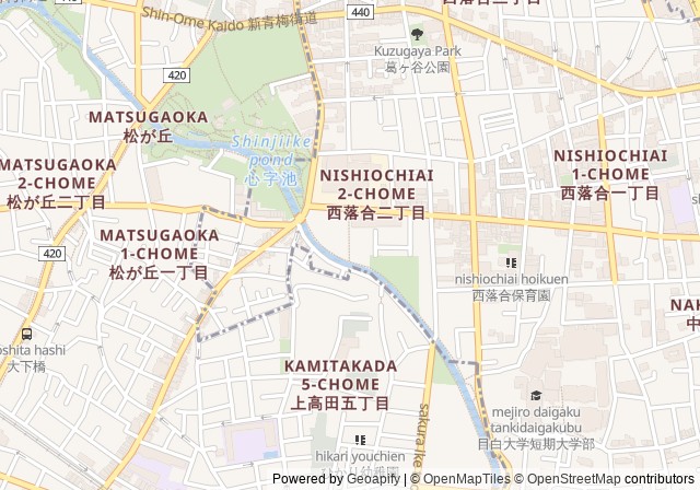Shinjuku Municipal Nishiochiai Park Youth Baseball & Tennis Courts — เปิดใน Google Maps