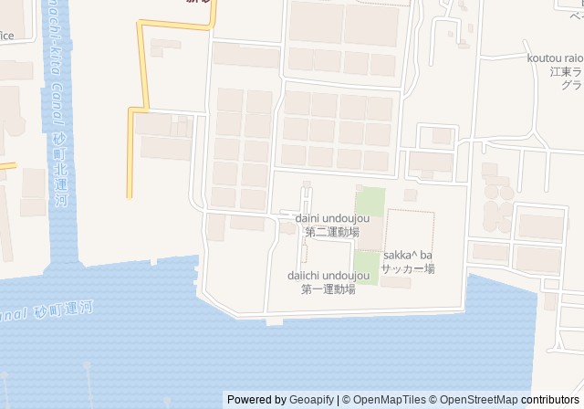 Shinsuna Sports Ground Multi-Purpose Field — เปิดใน Google Maps