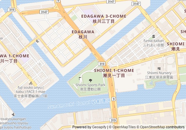 Shiomi Sports Park Tennis Court — เปิดใน Google Maps