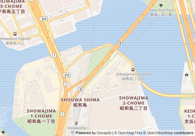 Showajima 2-chome Park Tennis Court — เปิดใน Google Maps