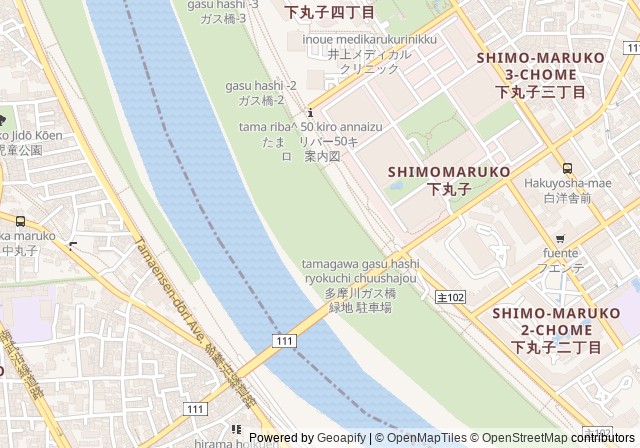 Tamagawa Gas Bridge Green — เปิดใน Google Maps
