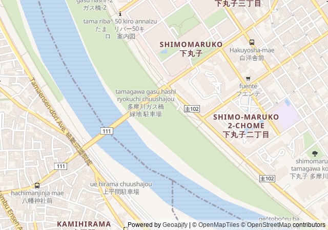 Tamagawa Gasbashi Green Tennis Court — เปิดใน Google Maps