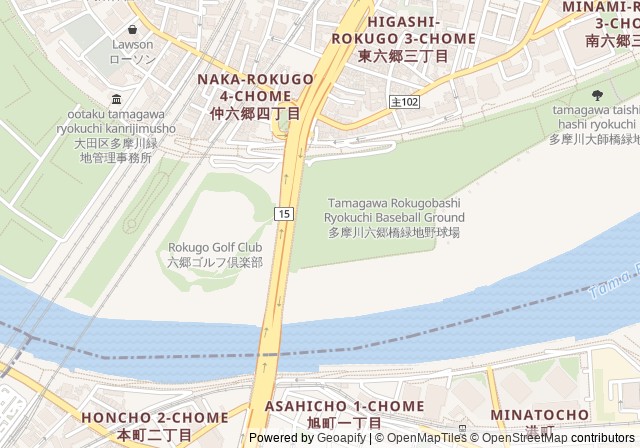 Tamagawa Rokugobashi Green Tennis Courts — เปิดใน Google Maps