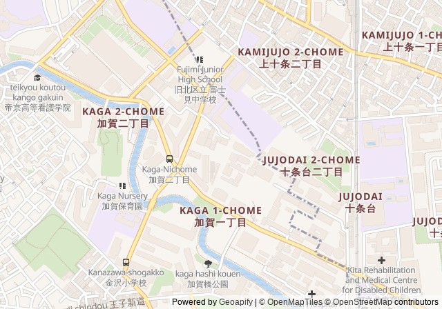 Tokyo Kasei University Itabashi Campus Tennis Court — เปิดใน Google Maps