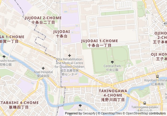 Tokyo Metropolitan Comprehensive Sports Center for Persons with Disabilities — เปิดใน Google Maps