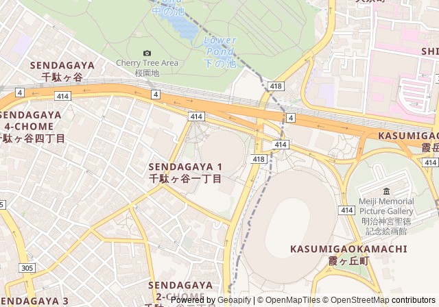 Tokyo Metropolitan Gymnasium — เปิดใน Google Maps