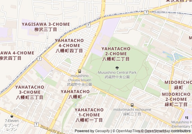 Tokyo Metropolitan Musashino Central Park Tennis Court — เปิดใน Google Maps