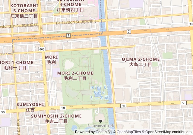 Tokyo Metropolitan Sarue Onshi Park Tennis Court — เปิดใน Google Maps