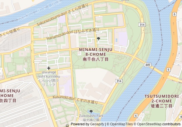 Tokyo Metropolitan Shioiri Park Tennis Courts — เปิดใน Google Maps