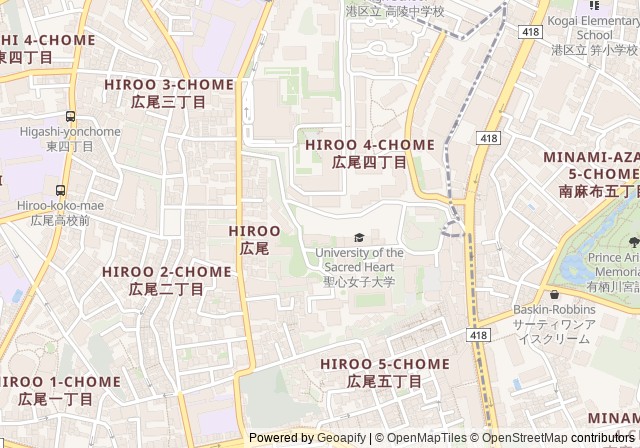 University of the Sacred Heart Tennis Courts — เปิดใน Google Maps