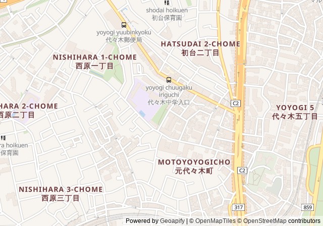 Yoyogi Nishihara Park — เปิดใน Google Maps