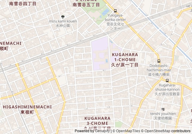 Yukigaya High School Tennis Court — เปิดใน Google Maps