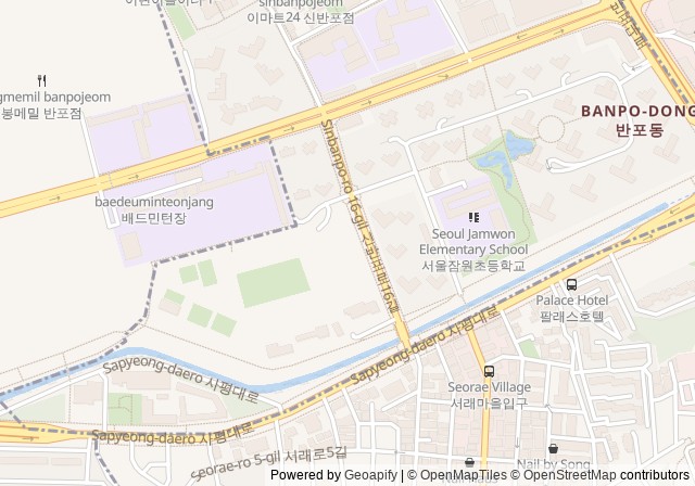 Banpo Sports Complex Tennis Courts — เปิดใน Google Maps