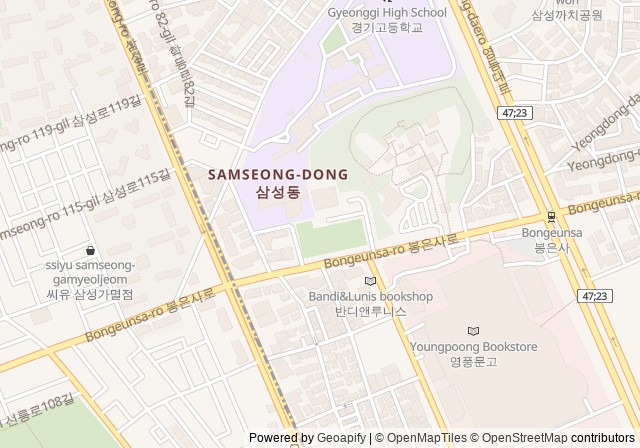 Bongeun Tennis Court — เปิดใน Google Maps