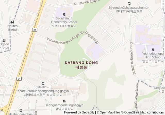 Daebang Tennis Court — เปิดใน Google Maps
