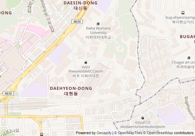 Ewha Womans University — เปิดใน Google Maps
