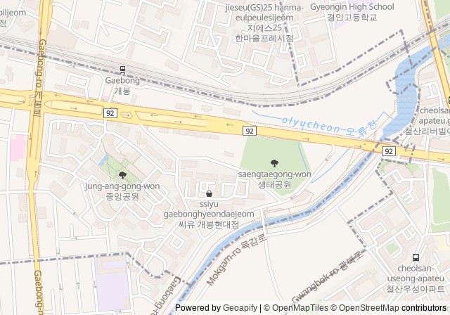 Gaebong Tennis Court — เปิดใน Google Maps