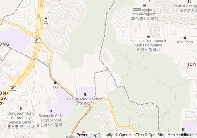 Gaeunsan Park — เปิดใน Google Maps