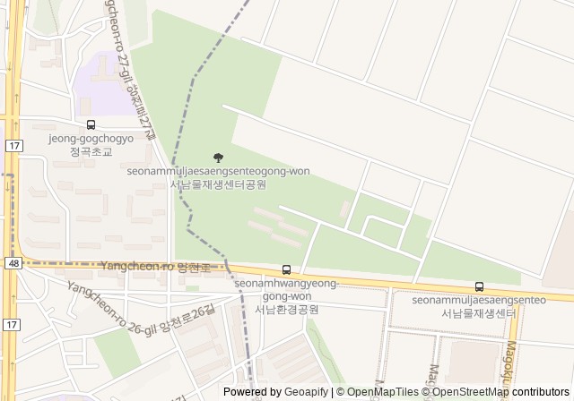 Gangseo Water Reclamation Center Tennis Court — เปิดใน Google Maps