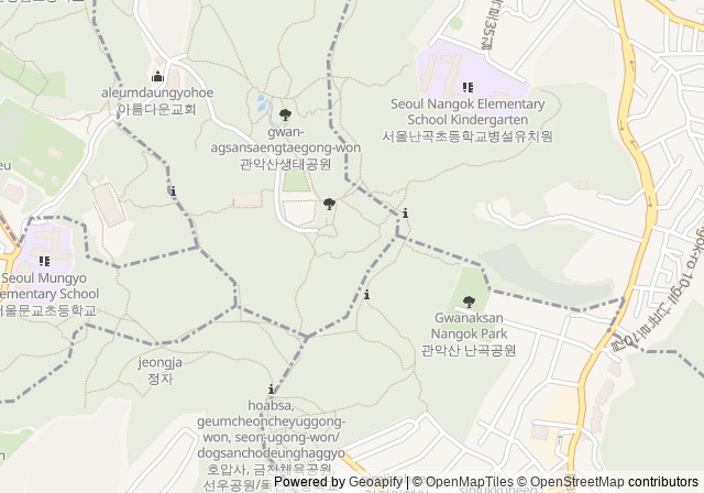 Gwanaksan Ecological Park — เปิดใน Google Maps
