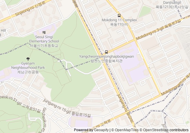 Gyenam Neighborhood Park Tennis Court — เปิดใน Google Maps