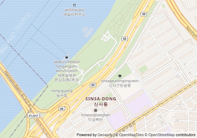 Hangang Park — เปิดใน Google Maps
