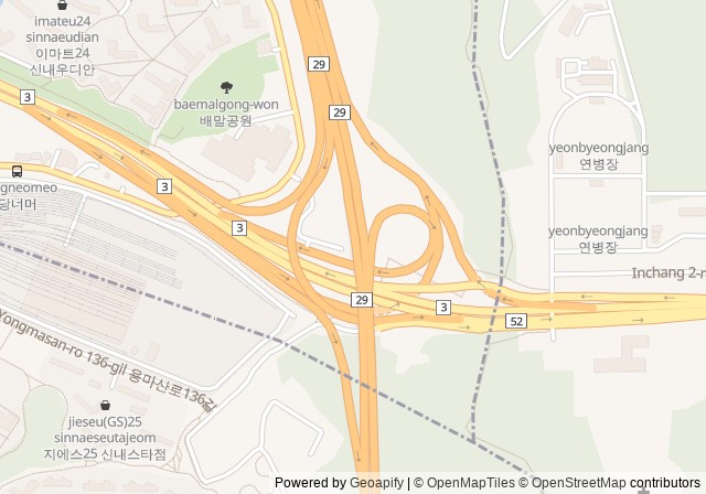 Jungnang-gu Public Tennis Court — เปิดใน Google Maps
