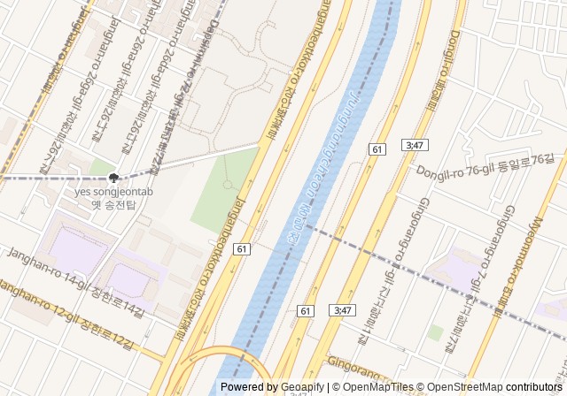 Jungnangcheon No.1 Sports Park — เปิดใน Google Maps