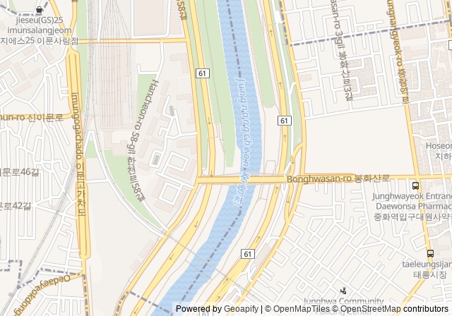 Jungnangcheon — เปิดใน Google Maps