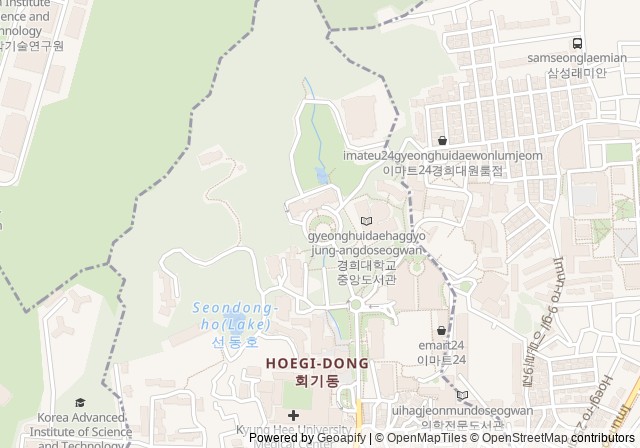 Kyung Hee University, Seoul Campus — เปิดใน Google Maps