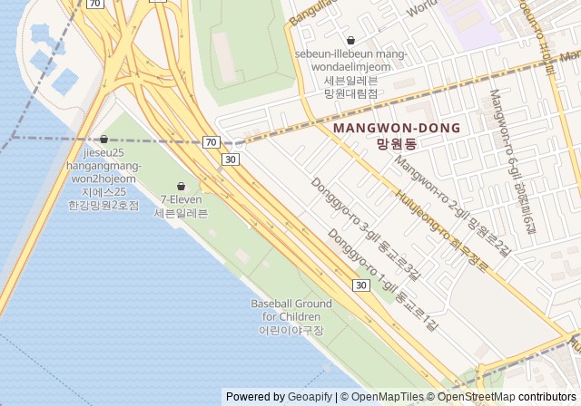 Mangwon-dong Sports Facility Tennis Court — เปิดใน Google Maps