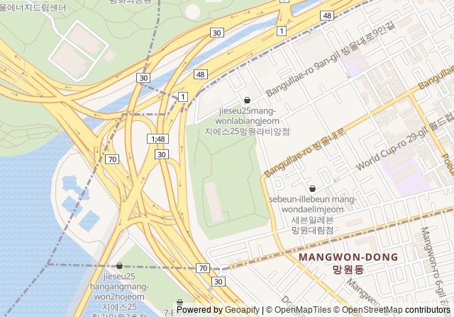 Mangwon Yusuji Sports Park — เปิดใน Google Maps