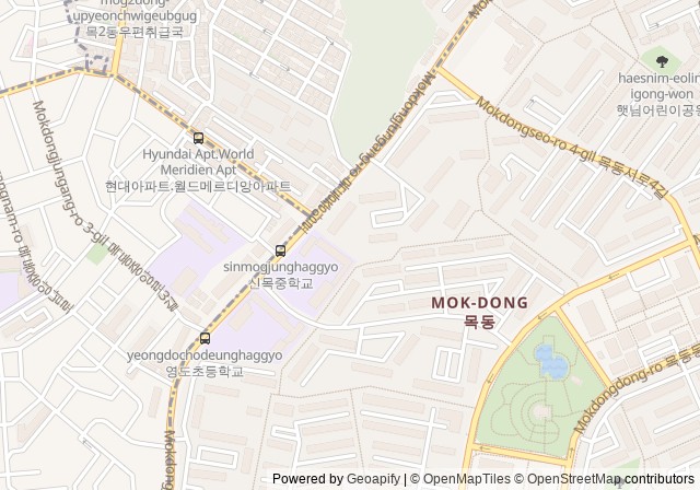 Mokdong 2nd Complex Tennis Court — เปิดใน Google Maps
