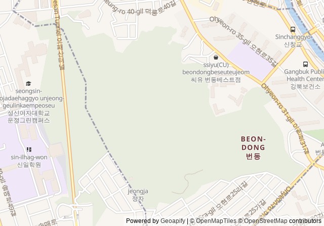 Odong Neighborhood Park (Gangbuk) — เปิดใน Google Maps