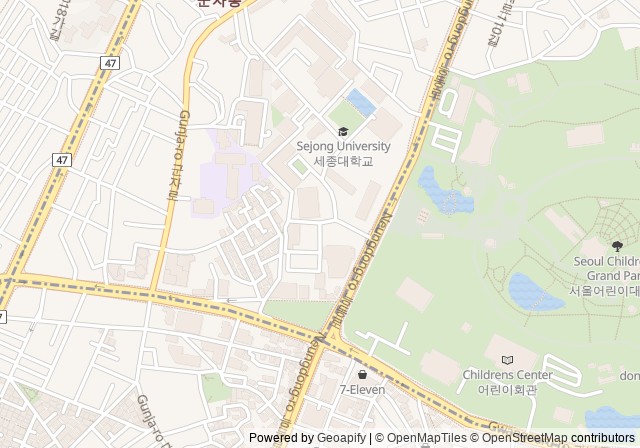 Sejong University — เปิดใน Google Maps
